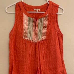 Embroidered Pink Blouse